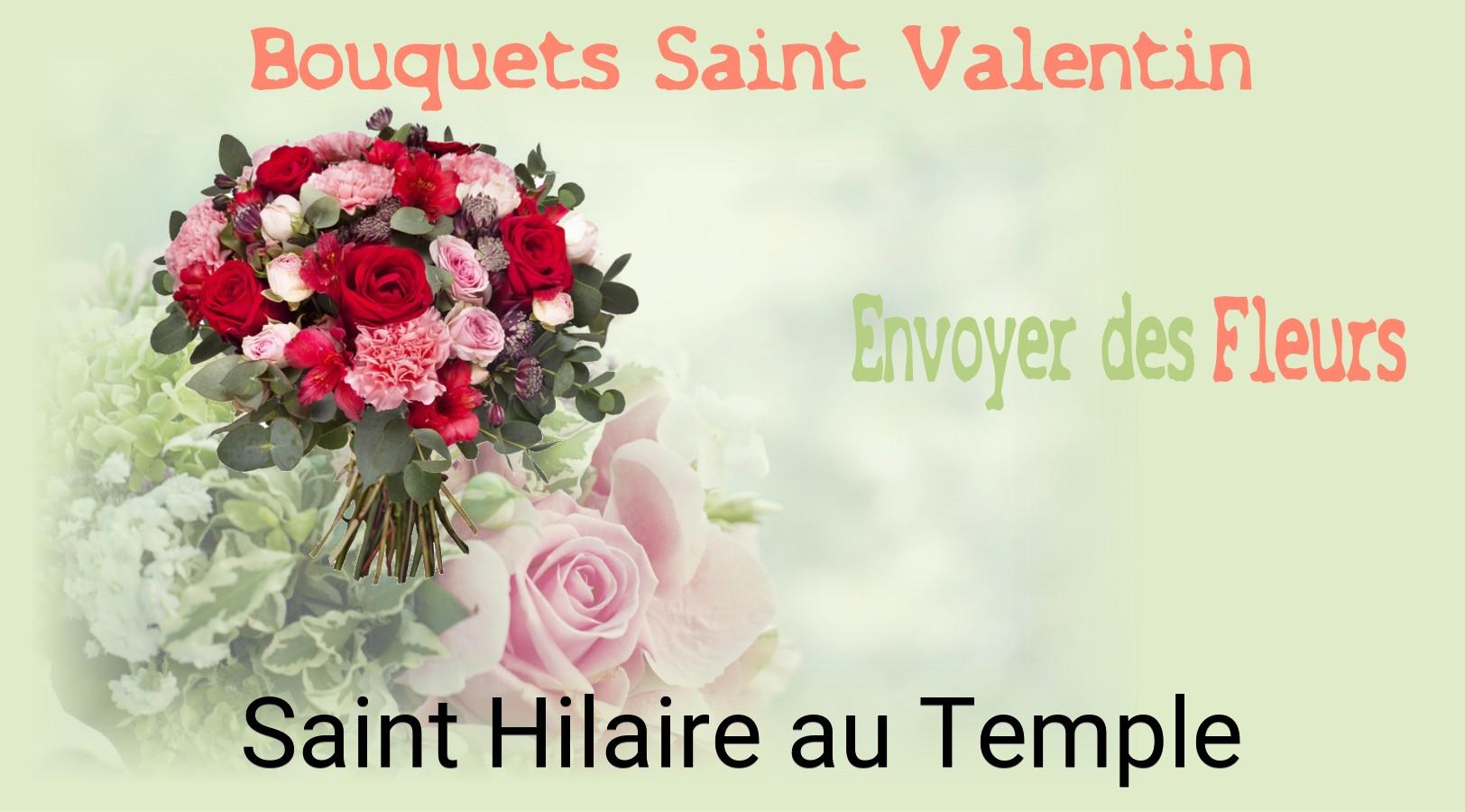 Roses de Saint-Valentin livrées à Saint-Hilaire-au-Temple